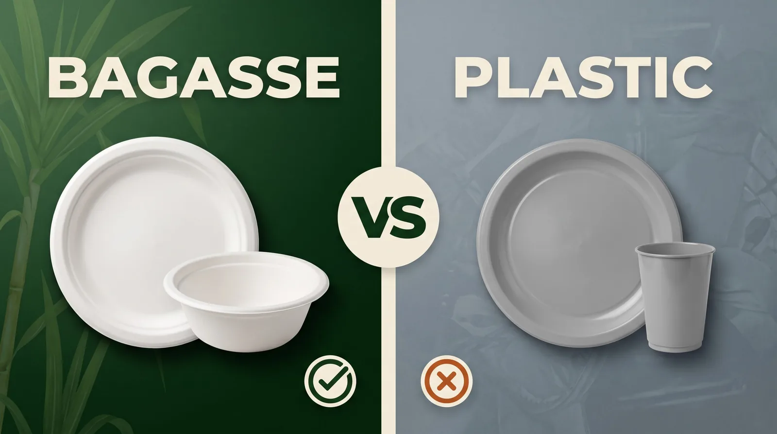 Bagasse vs Plastic: Which Tableware Is Better for the Future?