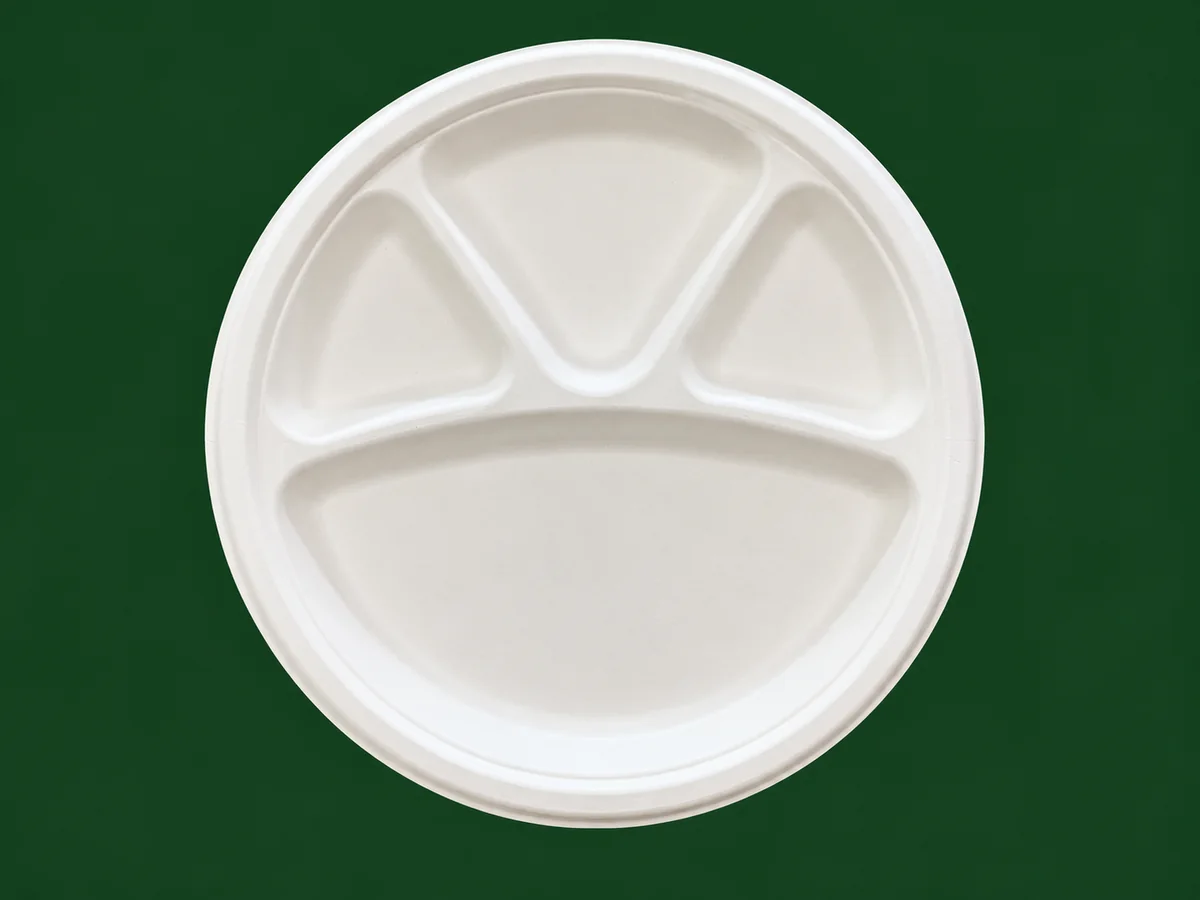 11 inch 4 Compartment Plate